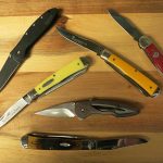 collection of pocket knives